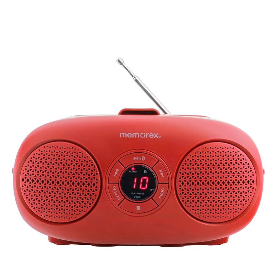 (未使用･未開封品)　Portable MP3 CD Player Red 60wa65s Portable MP3/CD Player, Red - Walmart.com